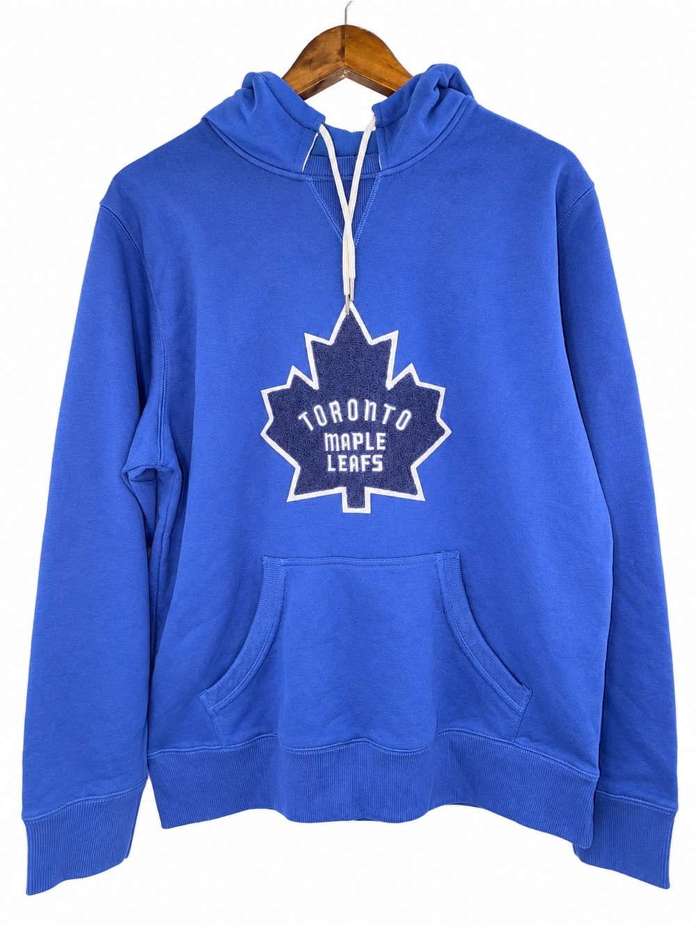 Fanatics Toronto Maple Leafs Royal Blue Pullover Hoodie Men Large